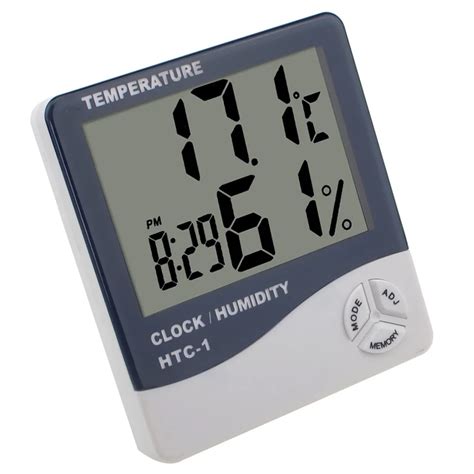 Large Screen Electronic Hygrometer Digital Lcd Thermometer