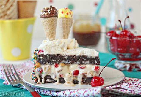 Ice Cream Sundae Cake Sugarhero