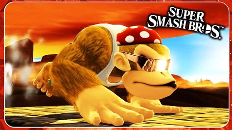 Funky Kong In Super Smash Bros Youtube