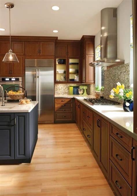 Gray Brown Stain Colors For Kitchen Cabinet Painting Interior