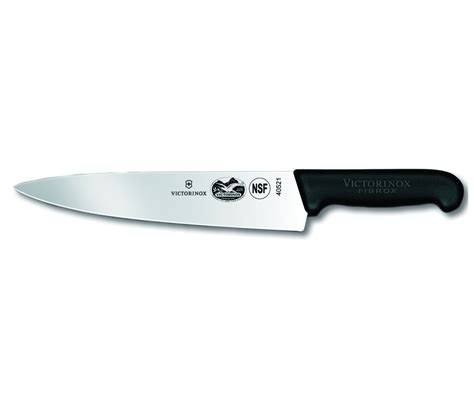 knife chef victorinox amazon kitchen chefs inch knives handle fibrox under cooks cutlery carbon steel pro handles long pocket edge