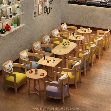 Modern Style Cafe Furniture Chair Wooden Cafe Chair For Coffee Shops