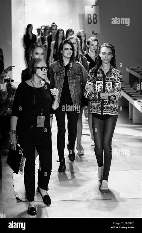 New York Ny September 15 2015 Models Walk The Runway At Rehearsal