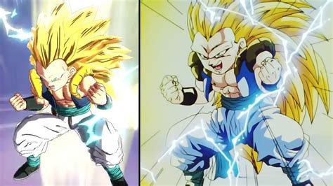Super Saiyan 3 Gotenks Transforming References Dragon Ball Legends Youtube