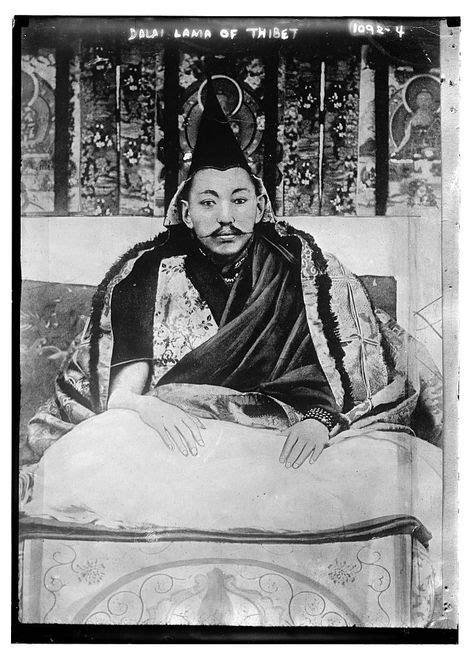 Thubten Gyatso 1876 1933 The 13th Dalai Lama Of Tibet C1910