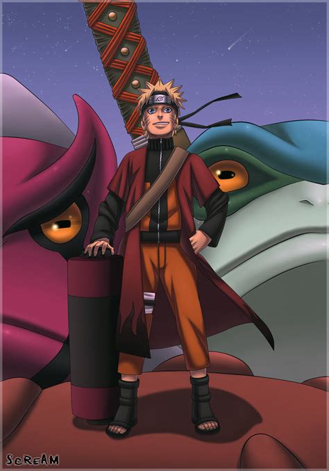 Naruto Toad Sage Wallpaper 4k Wallpaper Naruto Six Paths Sage Mode In