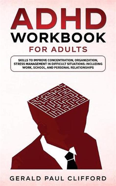 Adhd Workbook For Adults By Clifford Gerald Paul Clifford English