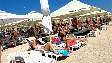 Romania Plaja Mamaia Sunny Beach Walk And Summer Fun Constanta Vacation Youtube