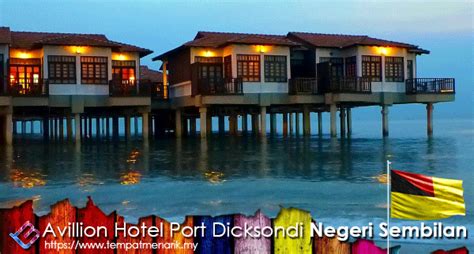 Vila terpencil yang dibina di atas alamat : Percutian Menarik di Avillion Port Dickson - Tempat Menarik