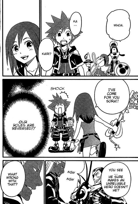 Kairi Is Awesome In The Manga This Should Have Been In The Game Kingdom Hearts Funny Disney