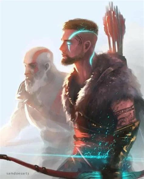 God Of War Fan Art Features Atreus As A Grown Man Mundo Gamer Community