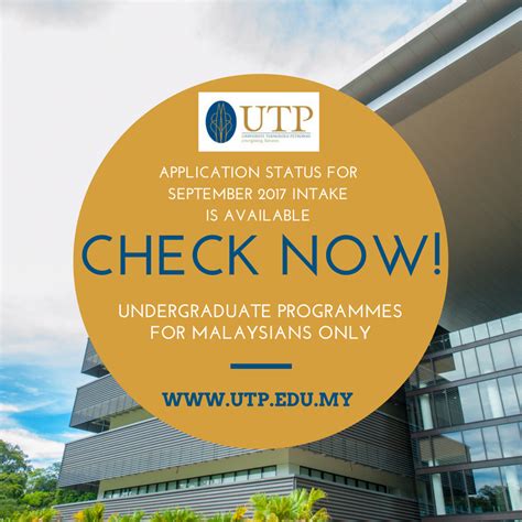 Public universities can be divided into five research universities, 11 comprehensive universities and four specialised technical universities (mtun). UTP Undergraduate Programmes for September 2017 Intake ...