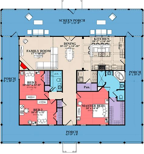 Plan Hh Elevated Bed Beach House Plan Beach House Plan Beach House Plans House Plans