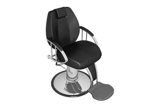 Classic Barber Chair 3d Model 3ds Max Files Free Download Cadnav