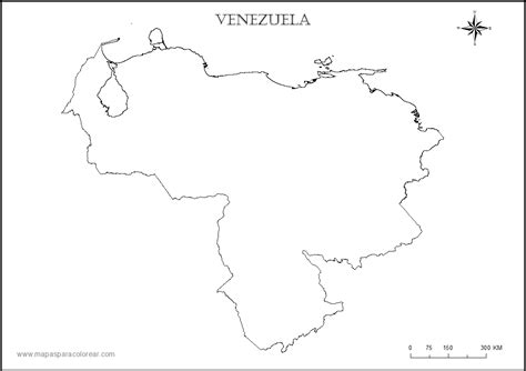 Mapas De Venezuela Croquis Del Mapa De Venezuela
