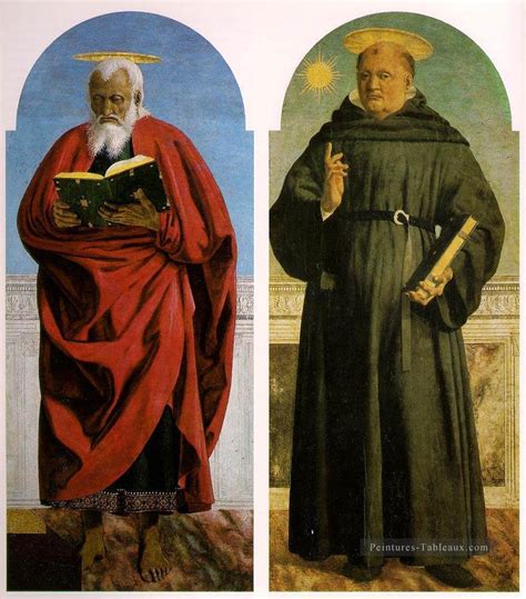 Polyptyque De Saint Augustin 2 Humanisme De La Renaissance Italienne