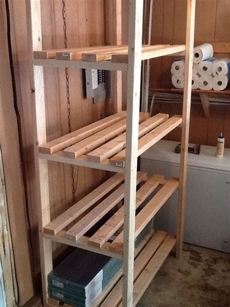 Organizing Your Garage With 2x4 Storage Shelves Home Storage Solutions
