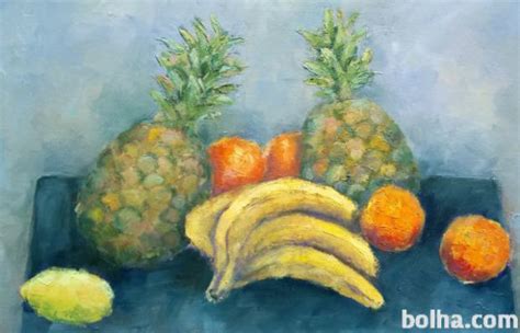 Umetniška slika - Tihožitje s sadjem