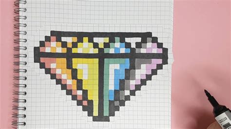 REGENBOGEN DIAMANTEN MALEN - PIXEL ART BILDER - YouTube Während einige bilder leicht auszumalen sind und große ausmalflächen haben, bestehen andere motive aus vielen kleinen pixeln und benötigen mehr zeit.