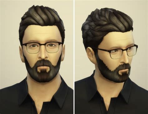 Rusty Nail Wavy Loose V2 Hairstyle Retextured Sims 4 Hairs
