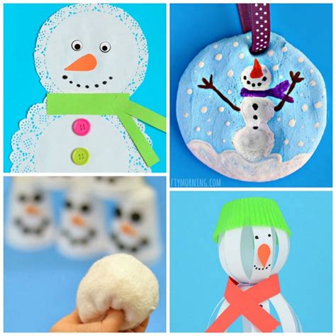 Snowman Crafts for Kids