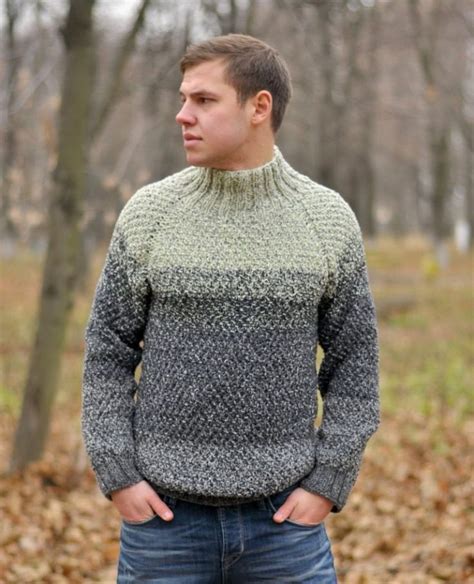 Как связать мужской свитер спицами: простые модели и советы по их вязанию для начинающих | Men ...