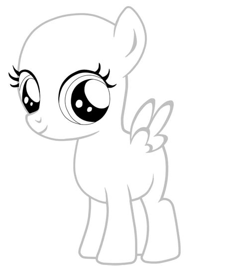 Make a coloring book with pegasus my little pony for one click. Pony+Filly+Pegasus+Base+by+Sumy-Chan.deviantart.com+on+ ...