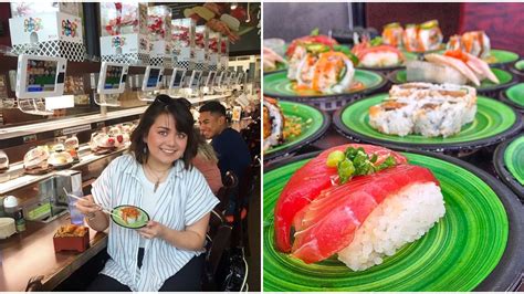 Kura Revolving Sushi Bar In Austin Has A Sushi Conveyor Belt Narcity