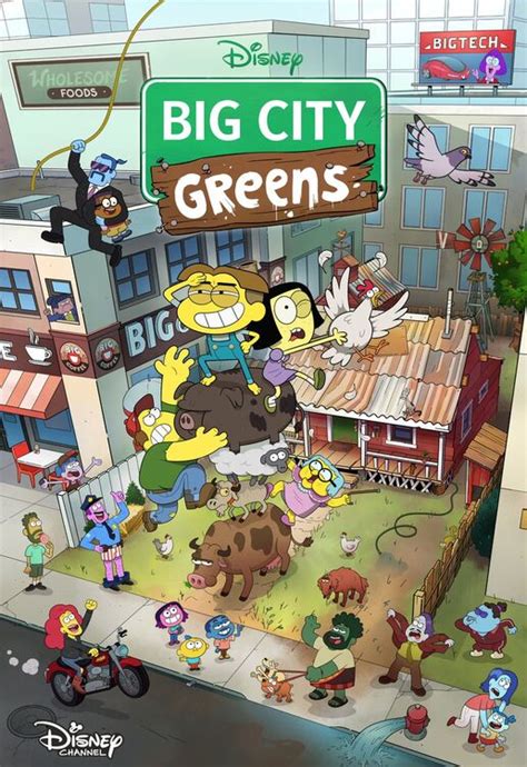 Big city greens is an american animated comedy and adventure television series created by the houghton brothers that premiered on disney channel on june 18, 2018. Big City Greens | Disney Wiki | Fandom