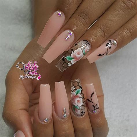 Pin by Staratoutprix on и α ι ℓ ѕ Peach acrylic nails Nail designs Beautiful nails