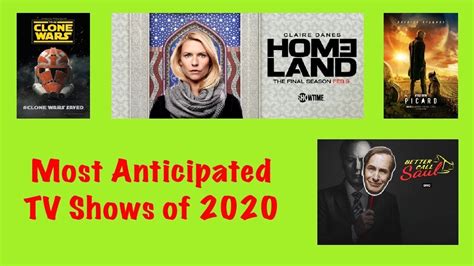 Most Anticipated Tv Shows Of 2020 Youtube