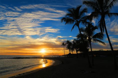 Salt Pond Beach Sunset In Kauai Hawaii X Days In Y