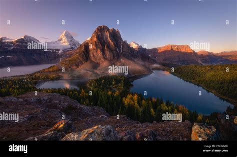 The Landscape Of Mount Assiniboine The Queen Of Canadian Rockies