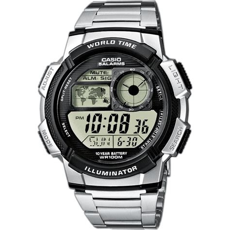 6 868 montres casio disponibles immédiatement. Montre Casio Acier Casio Collection AE-1000WD-1AVEF ...