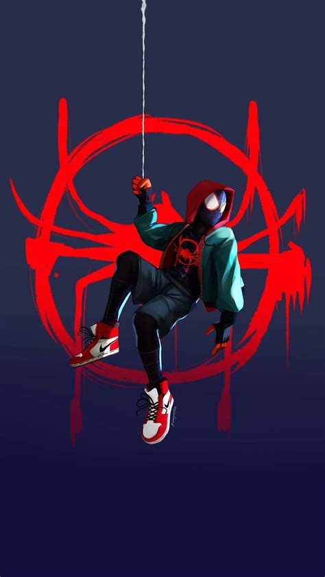 Spider Man Miles Morales Into The Spider Verse Marvel Ultimate Marvel