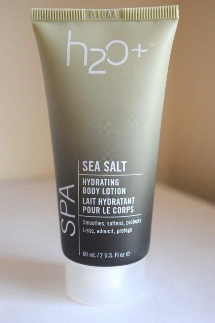 H2o Spa Sea Salt Hydrating Body Lotion Review