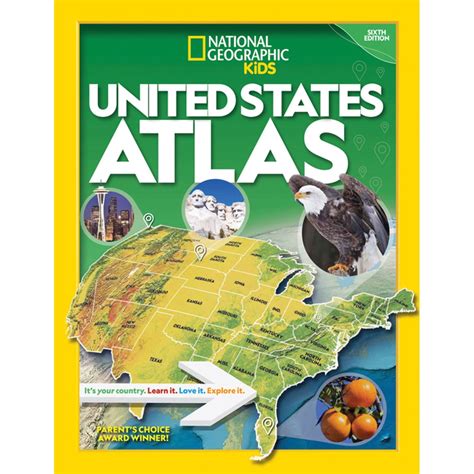National Geographic Kids Us Atlas 2020 6th Edition