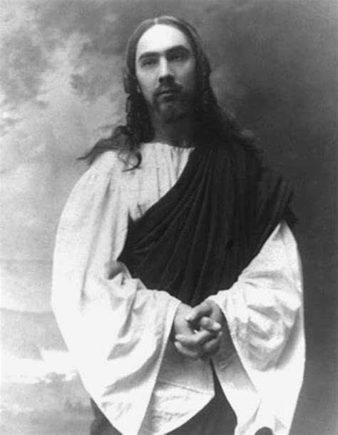 A Young Bela Lugosi Playing Jesus For A Stage Production In Hungary