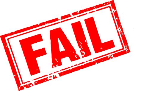 Fail Stamp Png Transparent