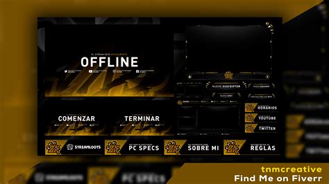 Twitch Overlay Overlays Graphic Design Services Twitch