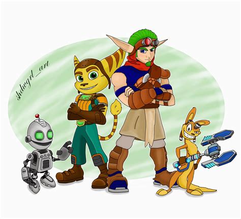 Jak And Daxter Meet Ratchet And Clank Rplaystation