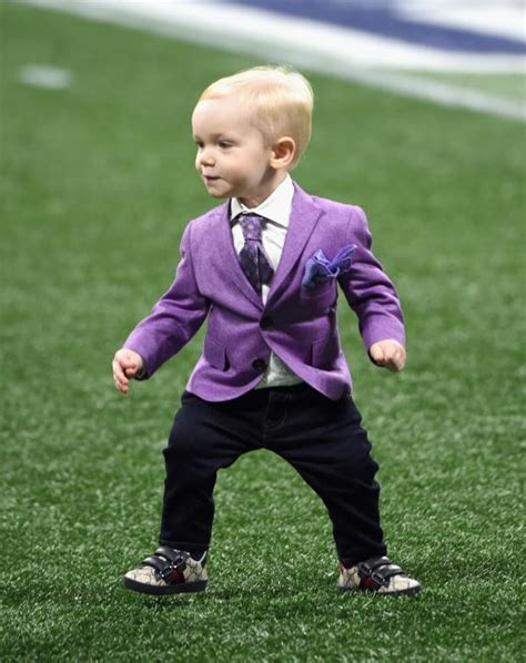 Conor Mcgregor And Toddler Son Wear Matching Purple Suits As They Walk