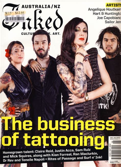 Inked Magazine March 2011 Inked Magazine Tattoo Magazines Ink