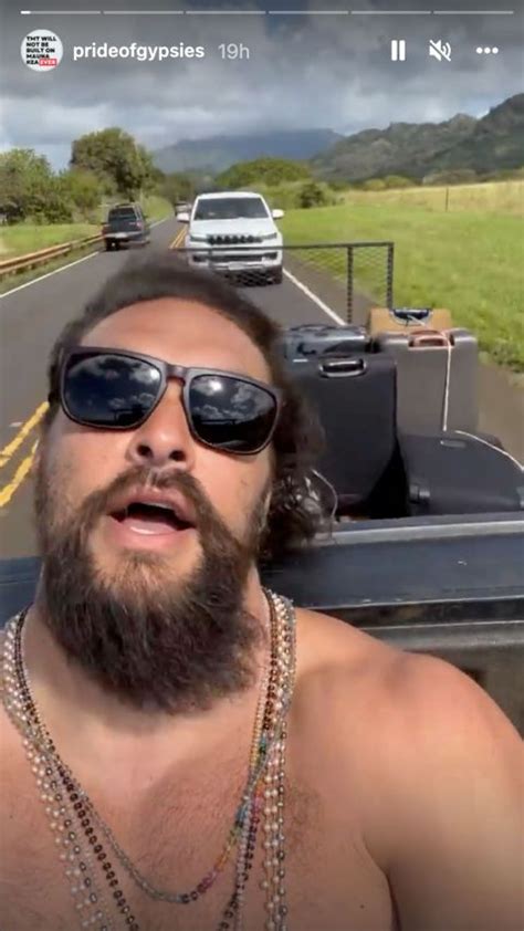 After Aquaman And The Lost Kingdom Wraps Jason Momoa Stays In Hawaii