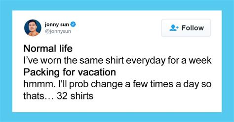 30 Funny Tweets By Chronic Overpackers Bored Panda