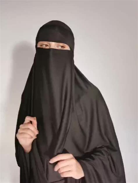 Muslim Ramadan Solid Color Women Hijab Mask Muslim Hooded Hijab Islamic