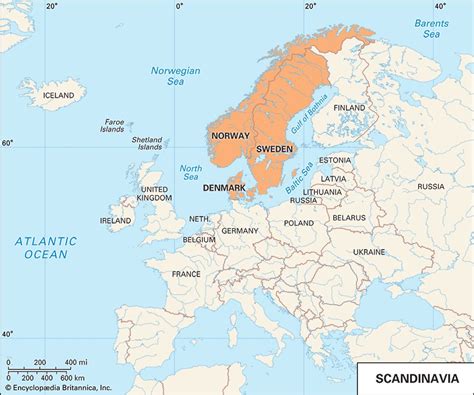 Jutland Peninsula On World Map