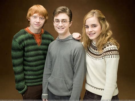 Hermine Harry Ron And Hermione Harry Potter Photo 19117351