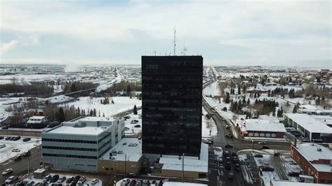 Grande Prairie Alberta Aerial View Youtube