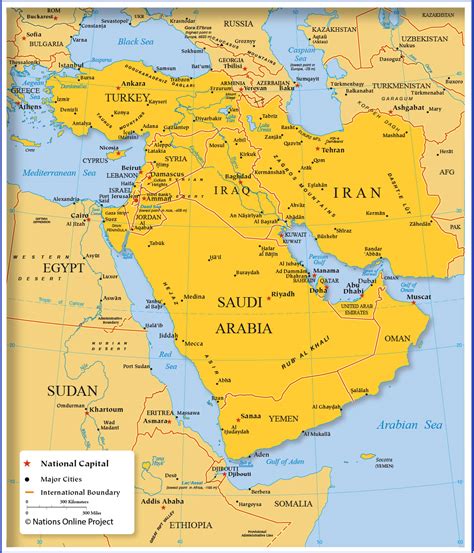 Map Of Asia And Middle East Best New 2020